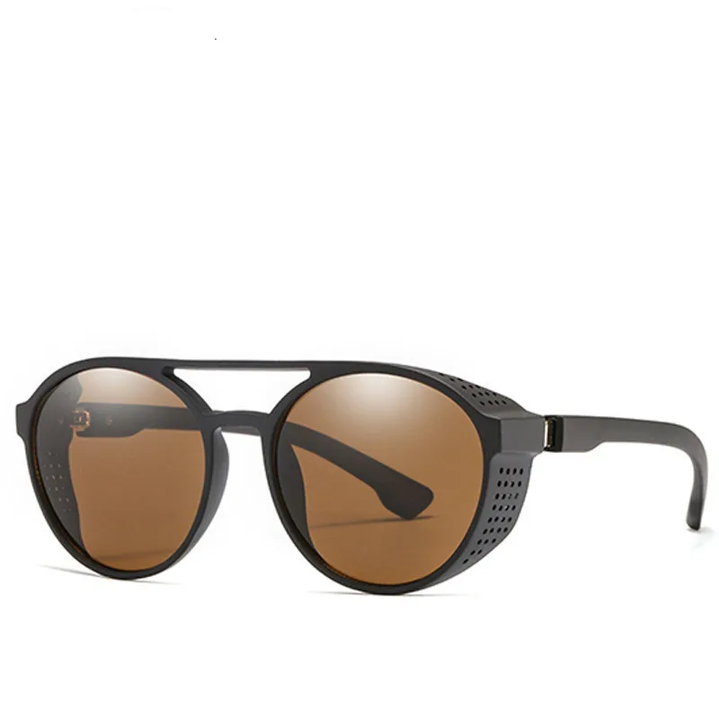 

Classic Punk Sunglasses Men Brand Designer Sunglasses Men Vintage Sun Glasses for Men Punk Oculos De Sol Gafas UV400