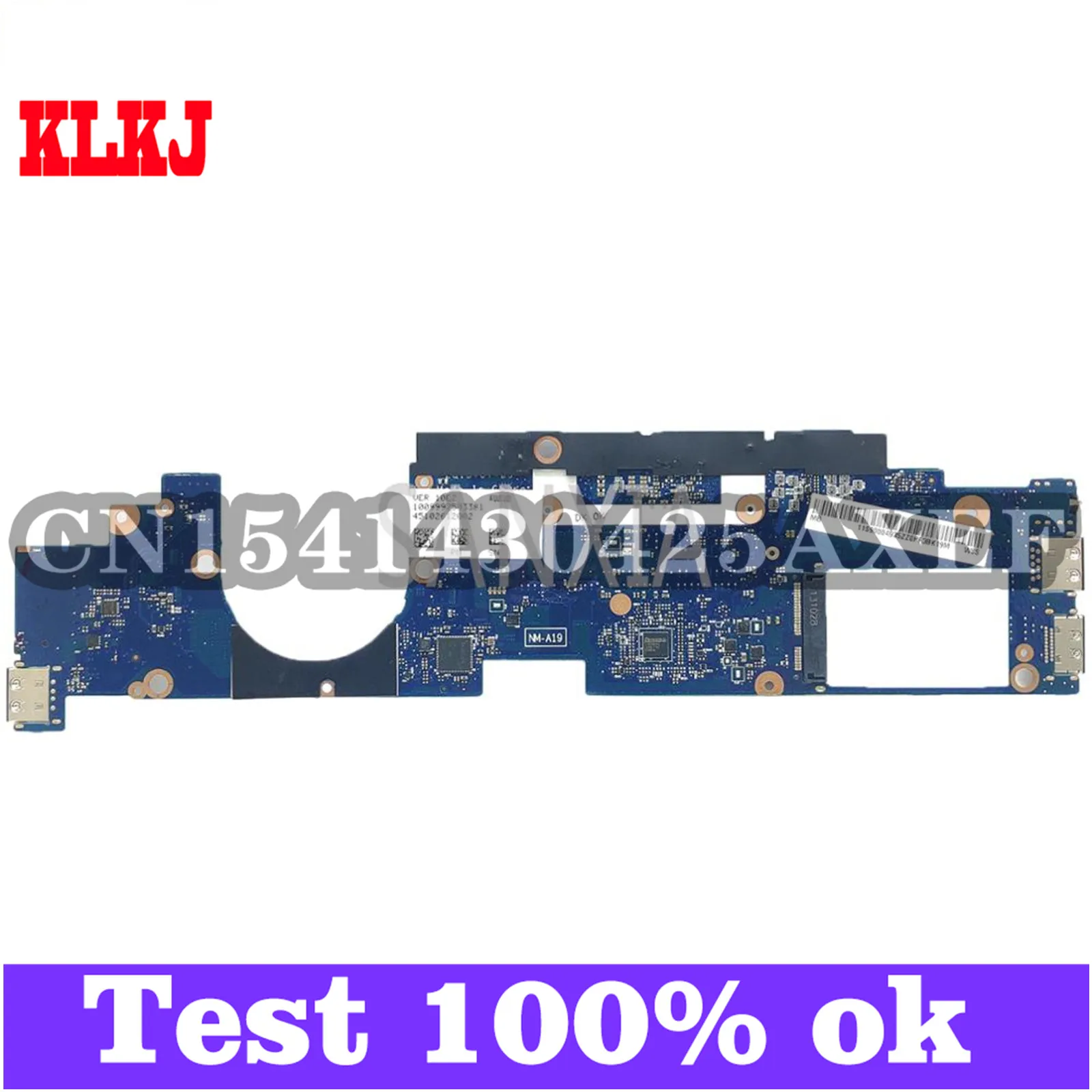 

KLKJ NM-A191 Laptop Motherboard For Lenovo YOGA 11S Original Mainboard I5-4210Y
