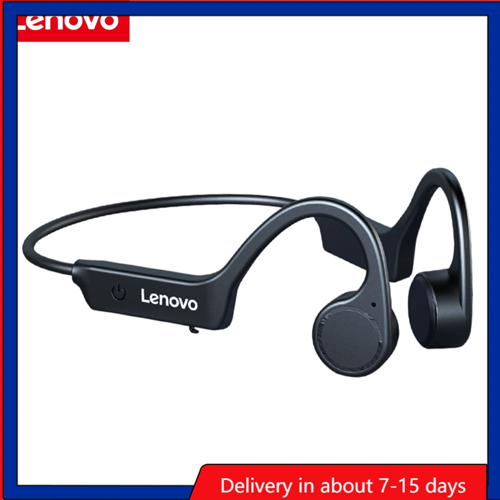 

Беспроводные наушники Lenovo X4/X3, Bluetooth 5,0, TWS, с костной проводимостью, водонепроницаемые, спортивные, стерео, на шею