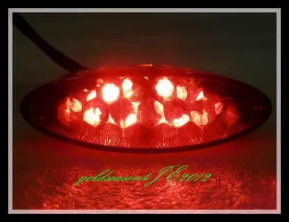 Красный светодиодный задний тормозсветильник для мотоцикла вездехода