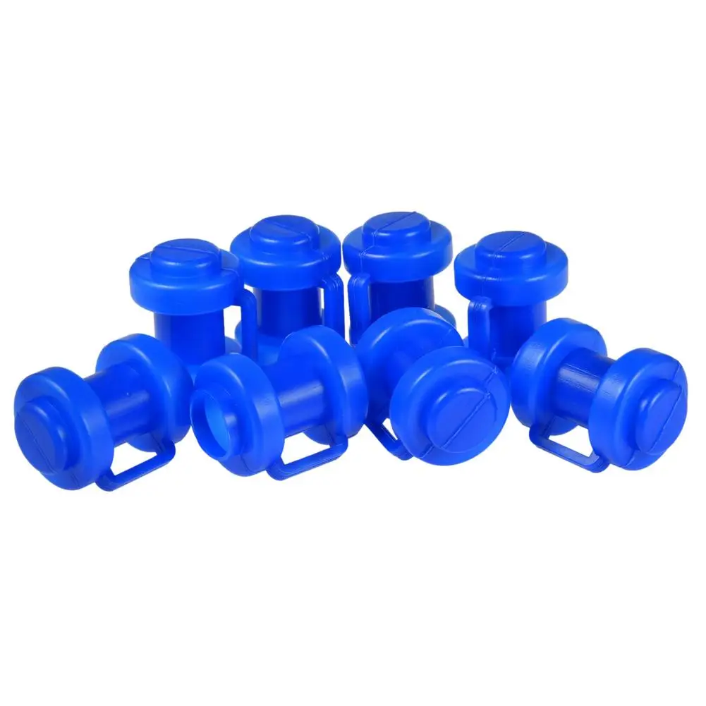 8PCS Diameter Trampoline Enclosure Pole Cap For Net Hook Supply | Спорт и развлечения
