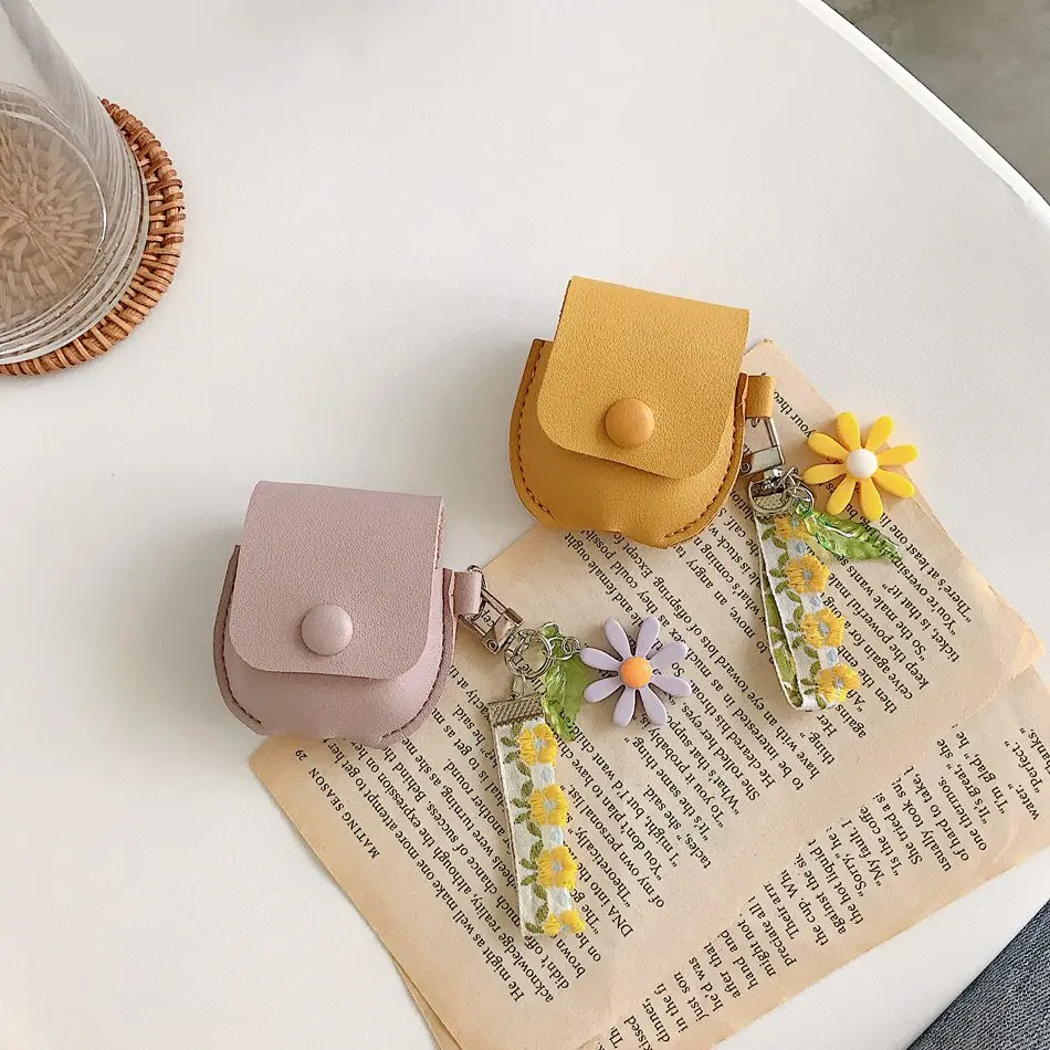 Роскошный чехол для наушников сумка Airpods кожаный защитный модный беспроводной