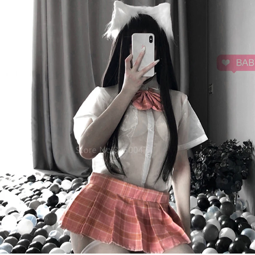 Женский сексуальный костюм для косплея из аниме японская школьная форма одежда