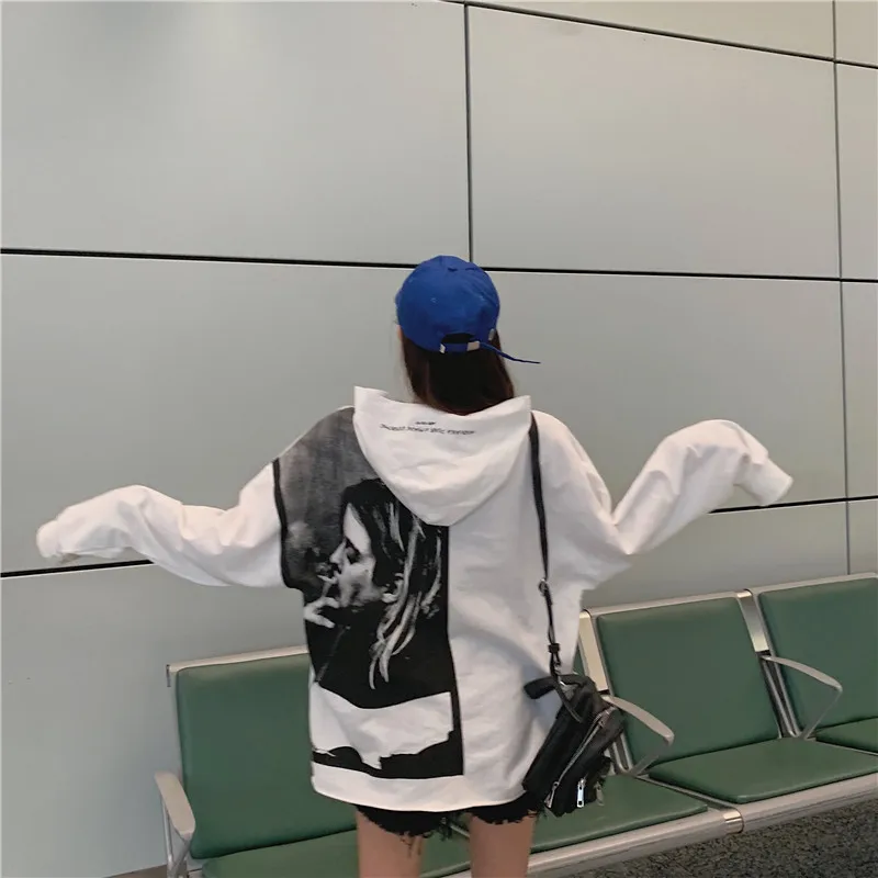 NoEnName_Null черный Для женщин толстовки с принтами героями из мультфильма