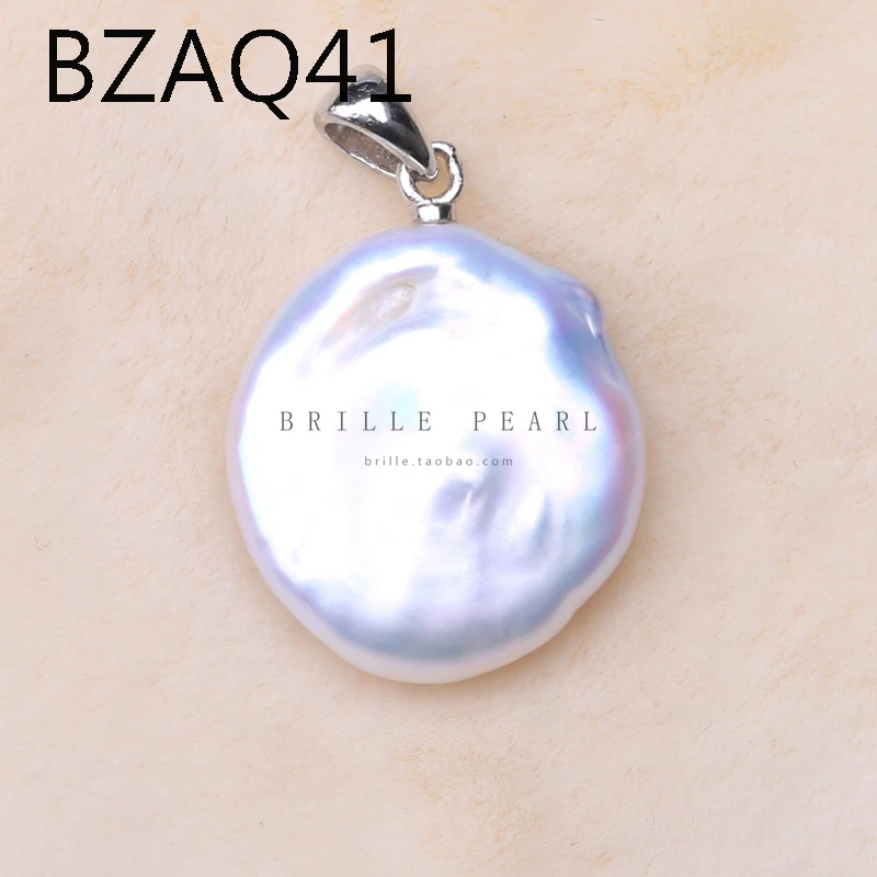 Подвеска слайдер из серебра 925 пробы с натуральным жемчугом|Подвески| |