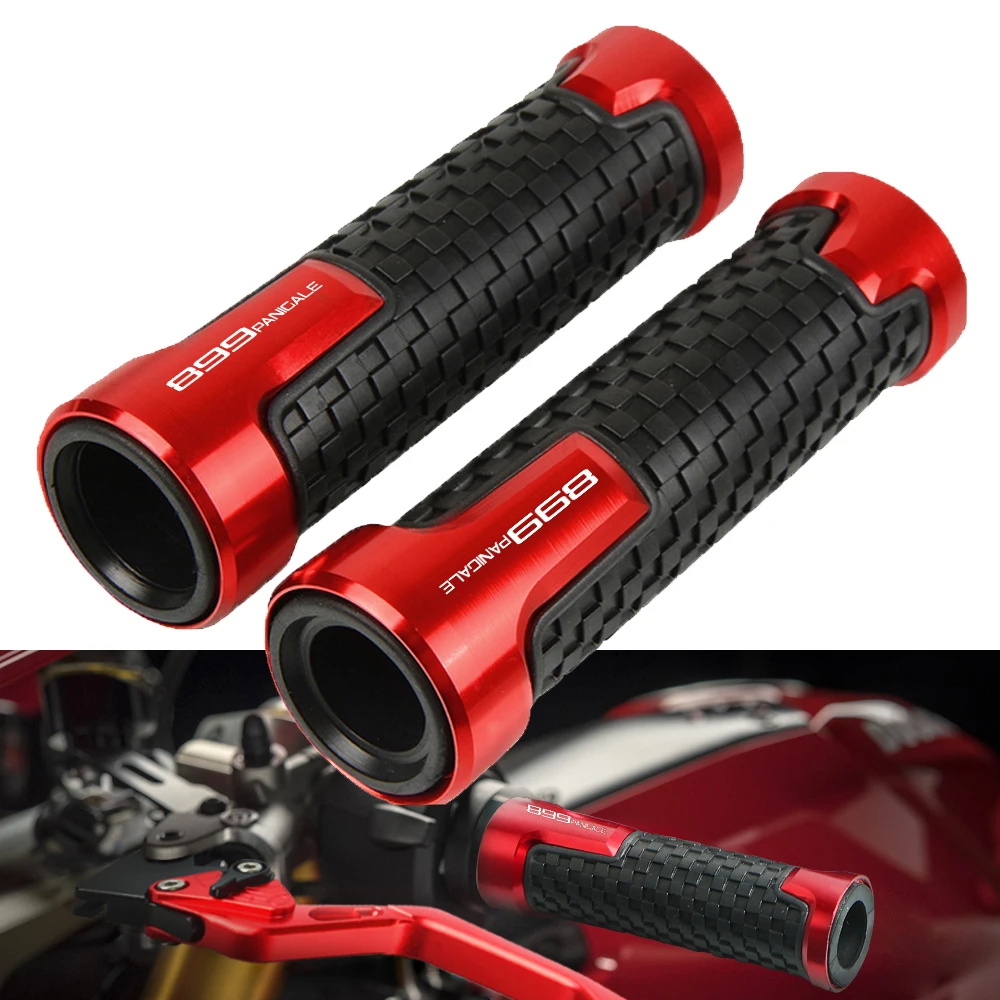 

7/8'' 22MM Motorcycle CNC anti-slip handle grips handle bar grip hand For DUCADI 899Panigale 899 Panigale 2014 2015 2016 2017