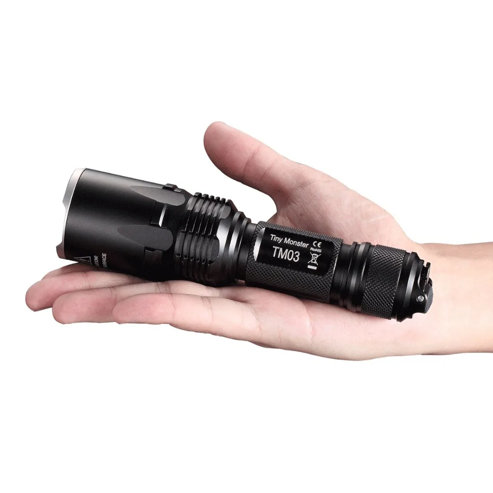 Лучшие продажи NITECORE 2800 люмен TM03cri 4xcree XHP70 светодиодный Открытый тактический