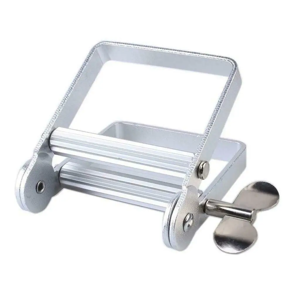 Toothpaste Squeezer Tool Dispenser Metal Paint Tube Wringer Hand Roller Bathroom Accessories | Дом и сад