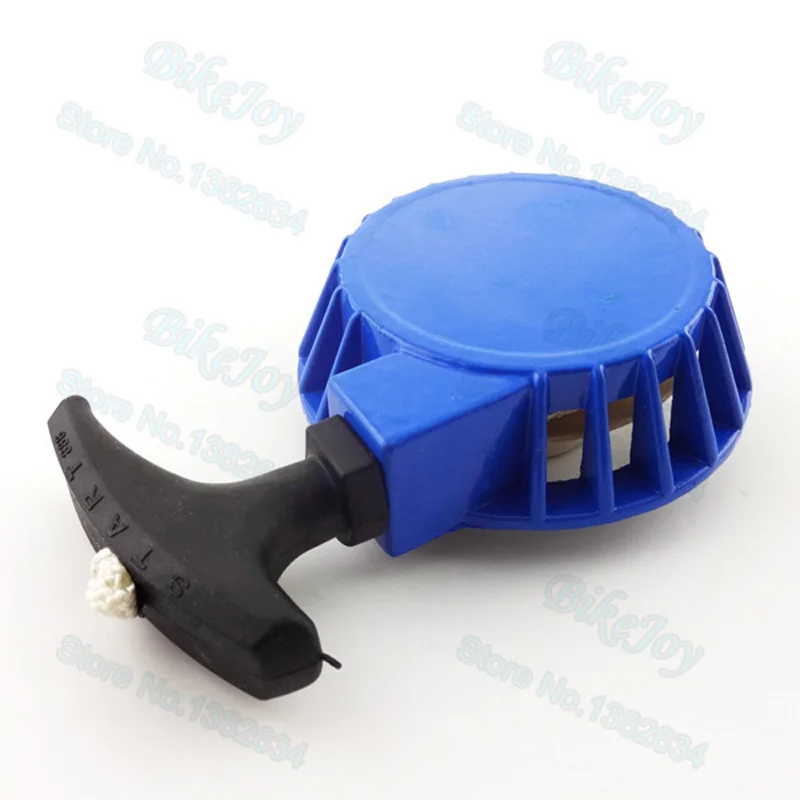 Aluminum Pull Start Starter Recoil Part For 47cc 49cc 2 Stroke ATV Pocket Dirt Bike Mini Motor Motocross Blue |