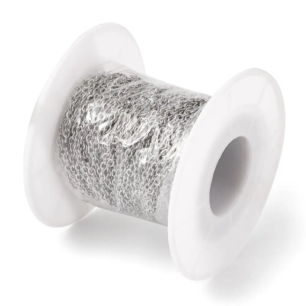 Необваренная Крестовая цепочка из нержавеющей стали для изготовления ювелирных