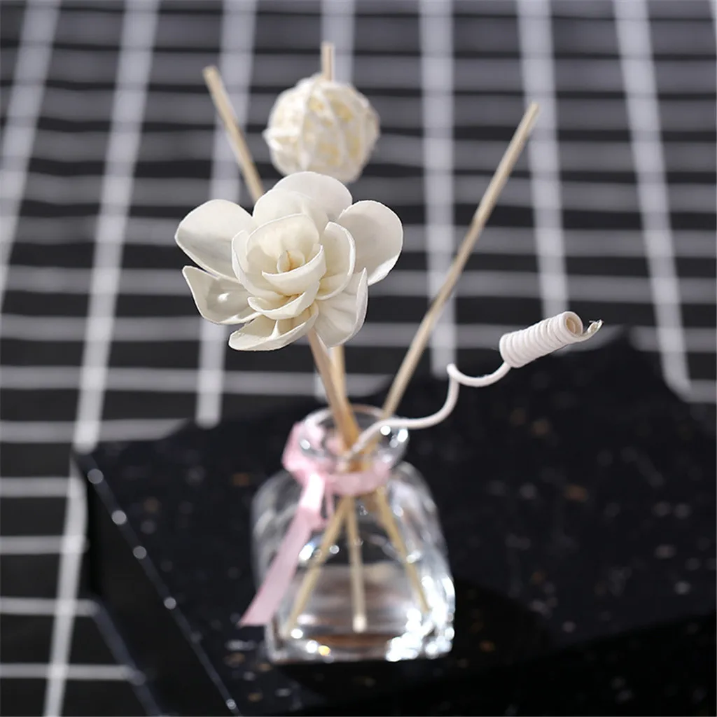 Reed Oil Diffusers ароматерапия Натуральные Сушеные Ротанговые палочки многоразовые