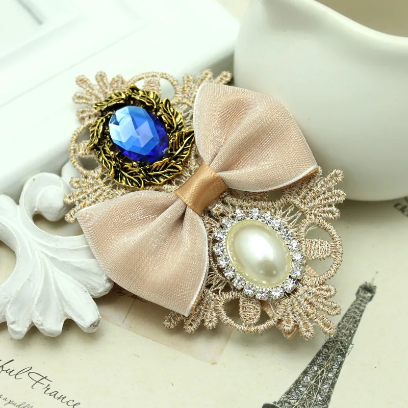 Корейский Модный Новый ободок Заколка Бабочка заколка для волос бант головные