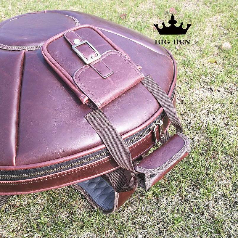 Модернизированная плотная черная сумка на ручку кожаный коричневый большой