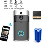 Умный дверной звонок, Wi-Fi беспроводной звонок, видеоглазок для квартир, звонок для телефона, домашняя камера безопасности