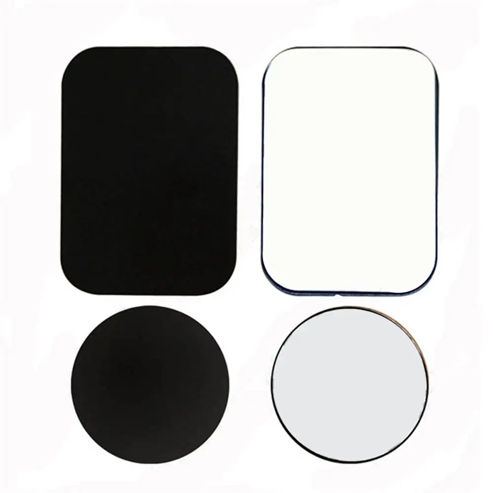 Универсальный для мобильного телефона 4 шт. металлические пластины диск клейкая