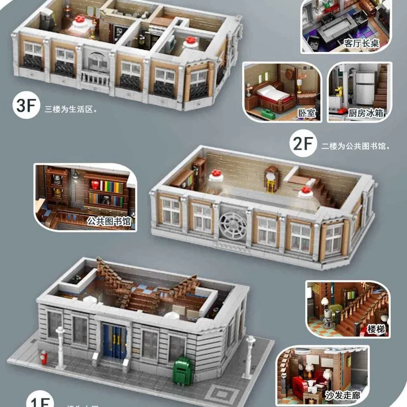 

6564 Pcs 613001 MOC 30628 Infinity War Doctor Strange Super Sanctum Sanctorum Building Blocks Bricks Toys Gift for Children