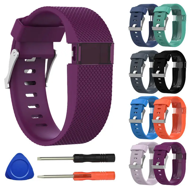Новый Сменный силиконовый браслет для Fitbit Charge HR | Электроника