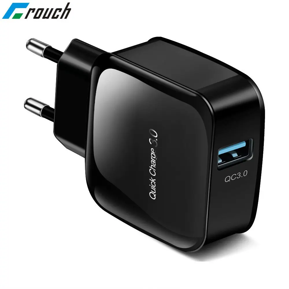 Crauch USB зарядное устройство Quick Charge 3,0 QC 3,0 турбо настенный адаптер быстрой зарядки зарядное устройство для мобильного телефона для iphone X samsung Xiaomi mi9
