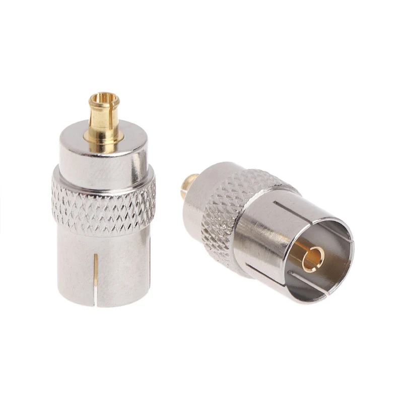 

10 шт., обжимные штекеры MCX IEC DVB-T