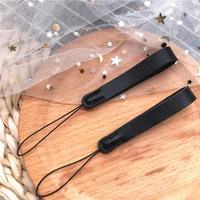 New Genuine Leather Short Phone Strap Anti-lost Key Chain Quality Lanyard Finger Rope For Disk Bluetooth Small Speaker Sling