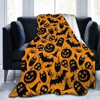 winter soft and warm flannel throw blanket blanket on sofa happy siesta bed sheet bed decoration beach blanket