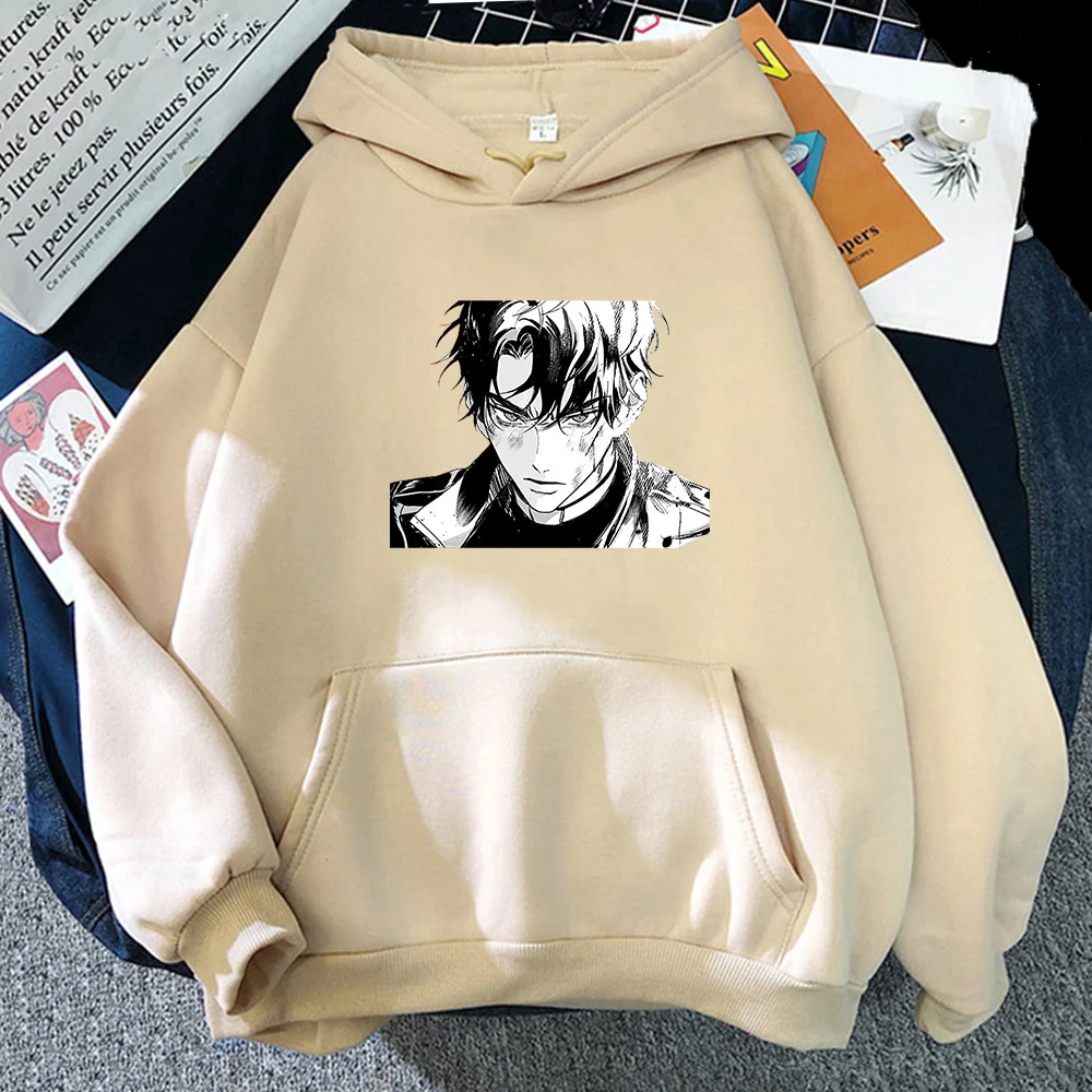 

Oversized Omniscient Reader's Viewpoint Printed Hoodies Sweatshirts Women Long Sleeve Casual Autumn Winter Pullover Velvet Tops