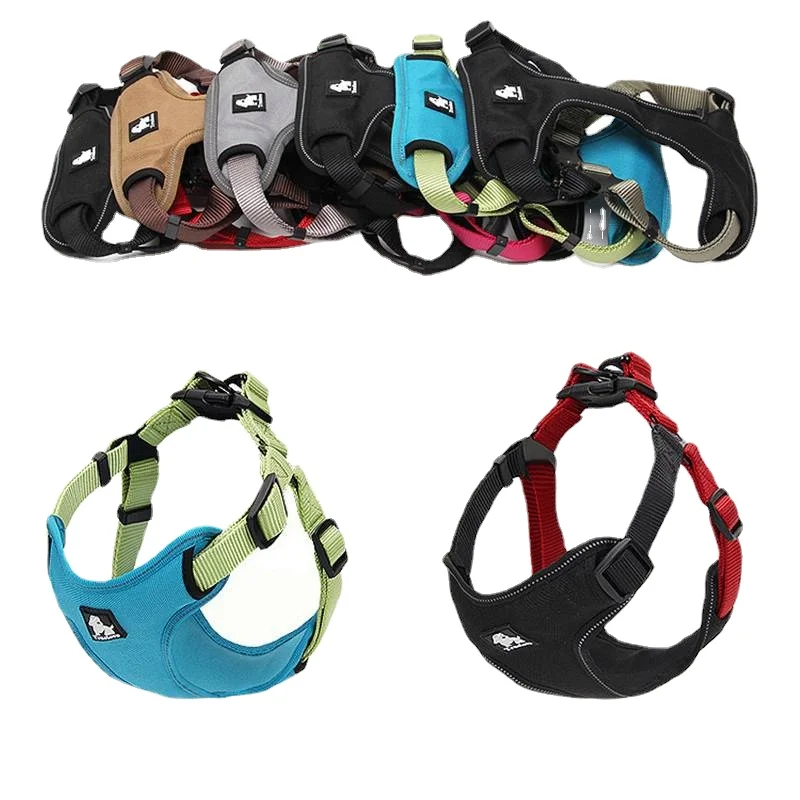 

dog harness dog supplies dogs pets accessories dogs accessoires Harnesses Dog Vest Chest Strapt dog collar accessories for dog