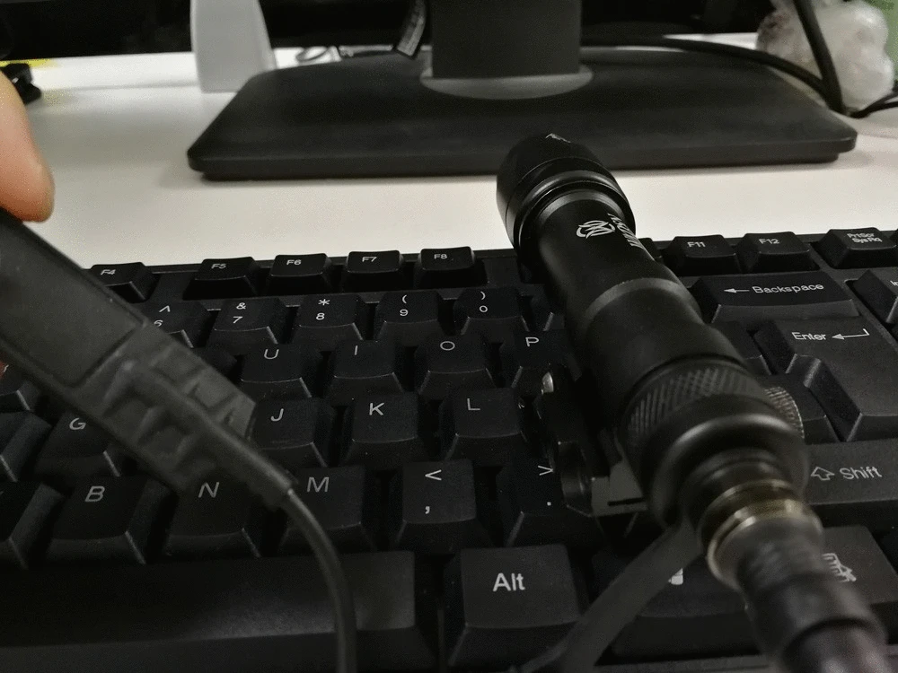 Wadsn версия страйкбола M600 Тактический Скаут свет LED 340 люменов переключатель
