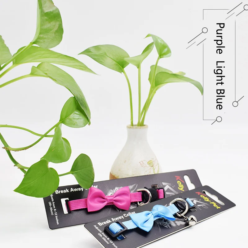 Галстук бабочка для питомца 9 цветов милый галстук-бабочка в виде колокольчика