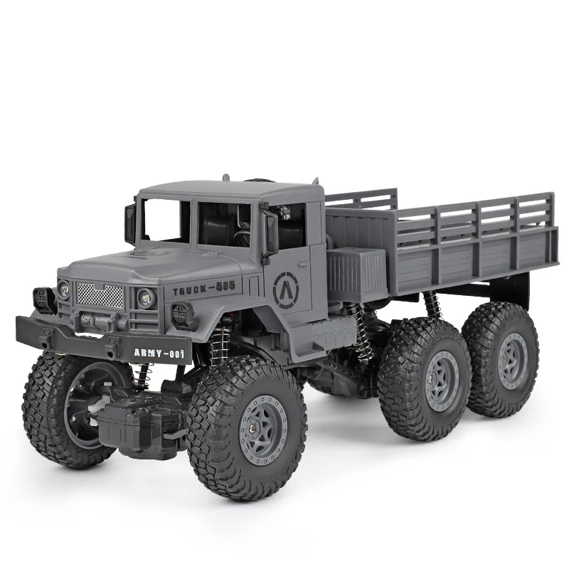 1/16 RC военный грузовик 6 колесный привод дистанционного управления внедорожный Радиоуправляемый автомобиль модель дистанционного управления альпинистская машина детская игрушка подарок