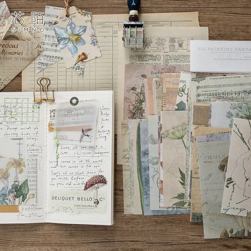 Милый Креативный Новый Ретро декоративный блокнот для заметок бумажный липкий