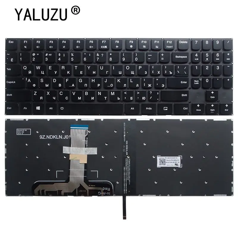 Новая русская клавиатура для ноутбука Lenovo Legion Y520 15IKB Y720 R720 с