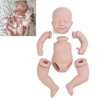 rbg bebe reborn kit 12 inches reborn baby vinyl kit april unpainted unassembled doll parts diy blank reborn doll kit