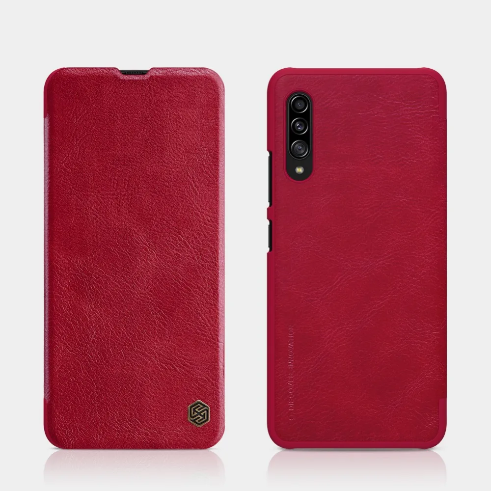 Для samsung Galaxy A50 A30 A20 A70 A60 A40 A10 A10S A90 чехол Nillkin Qin Флип кожаный чехол Бизнес для samsung A50S A51 чехол