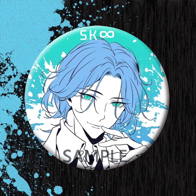 

Anime SK8 the Infinity Kyan Reki Hasegawa Ranga Chinen Miya Badge Souvenir Button Brooch Pins Fashion Medal Decorate Cosplay Toy