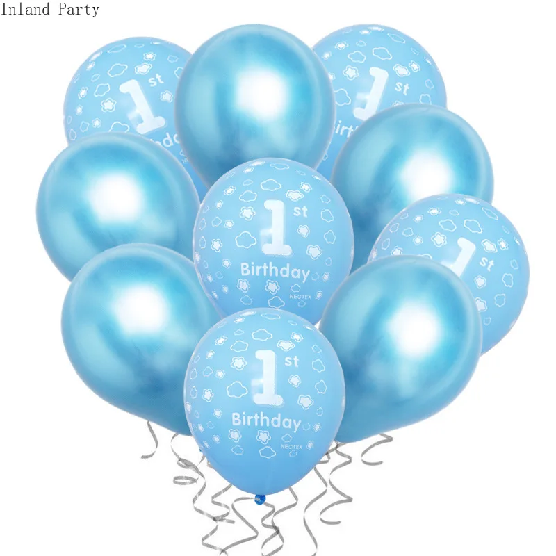 10 шт./лот 12 дюймов латексные для мальчиков и девочек на день рождения воздушные