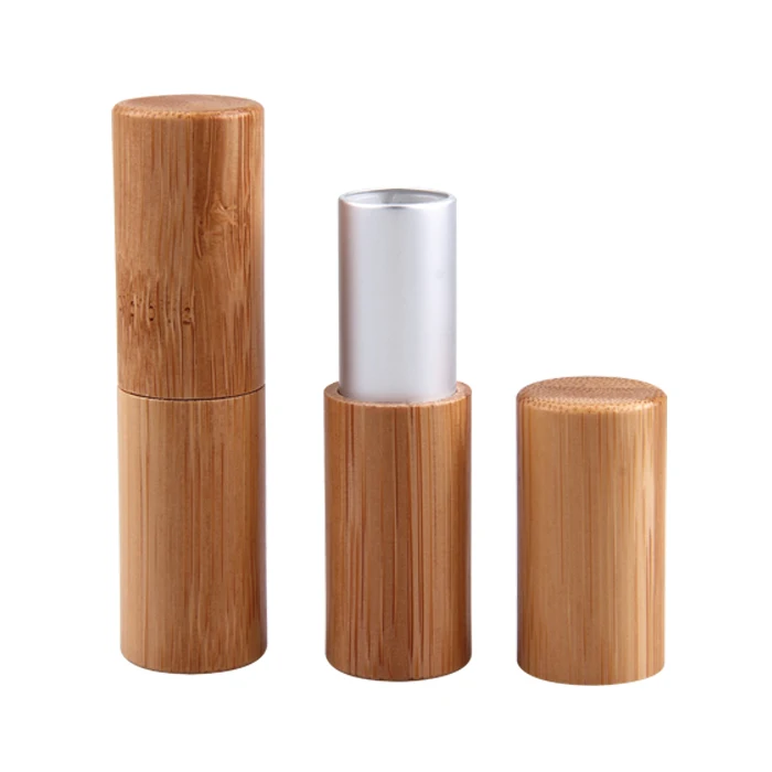 

3g ,5g bamboo Lipstick /lipsalve sample ,5g ,15g bamboo jar cosmetics cream oil jar 3ml 5ml bamboo balm tube