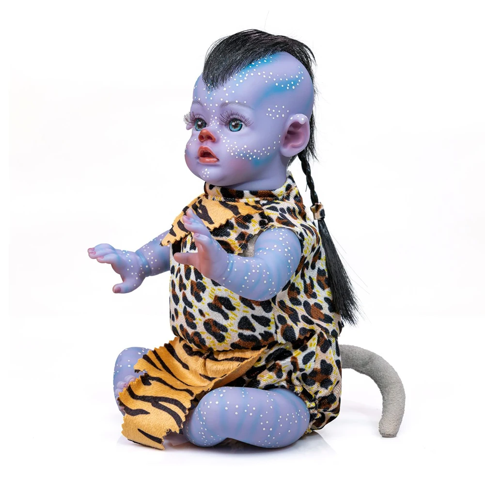 

Realistic Reborn Baby Doll Soft Touch Hand Painting Poseable Doll for Kid