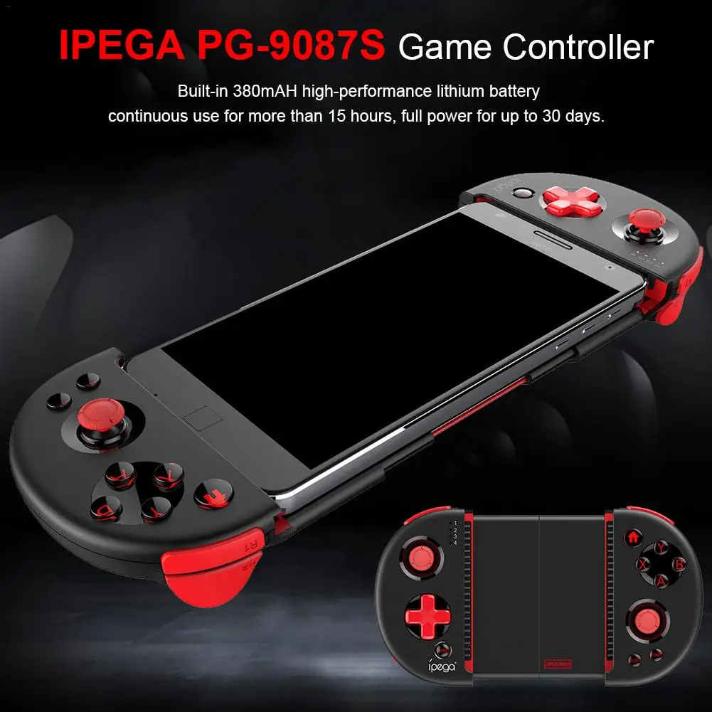 

For IPEGA PG-9087S Foldable Bluetooth Wireless Direct Joystick Game Controller Action For PUGB Arena Of Valor For Android IOS