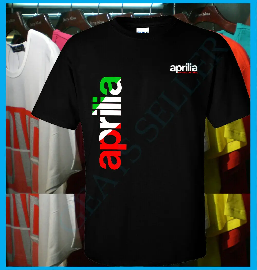

Новая футболка с логотипом Aprilia Racing S 2xlharajuku, уличная одежда, мужская производительность двигателя