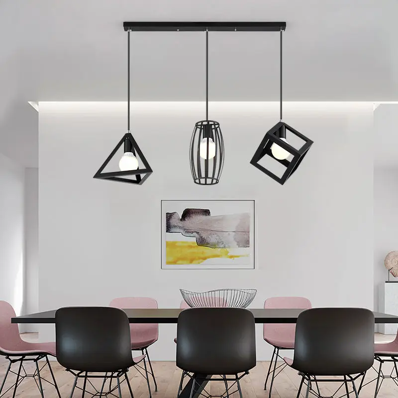 Скандинавская светодиодная люстра компактный современный бар креативная