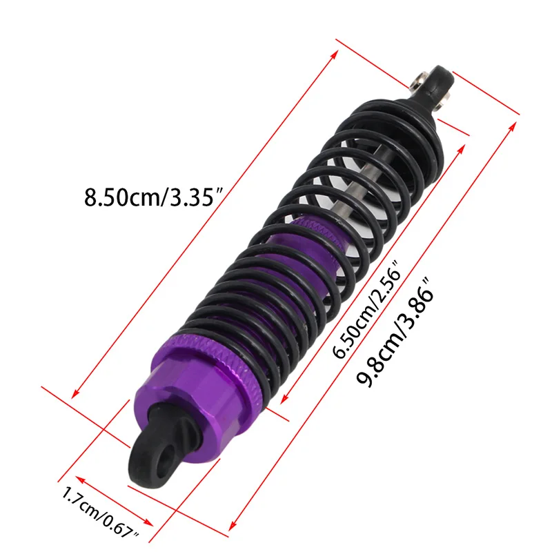 2 шт. детали для велосипеда 06038/106004 1/10 сплав амортизатор RC HSP 94101/94102 весы алюминий