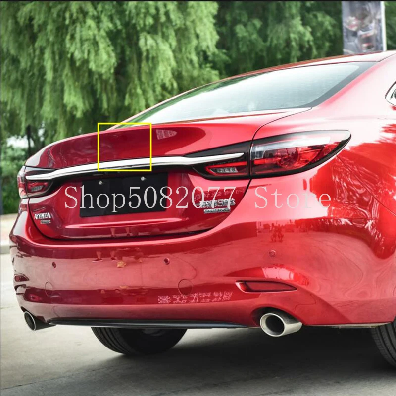 Однотонная зеркальная хромированная эмблема для Mazda Atenza M3 M5 M6 M7 Модифицированная