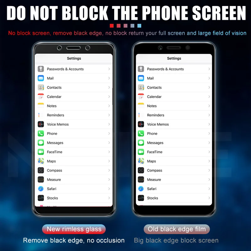 9D Protective Glass For Xiaomi Redmi Note 6 5 5A 4 4X Pro Tempered Screen Protector Redmi 6 Pro 5 Plus 6A 5A 4X S2 Glass Film