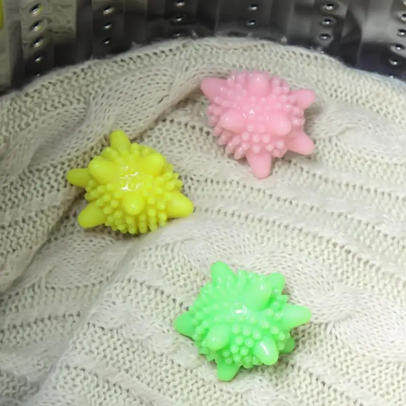 5pcs Reusable Laundry Ball Cleaning Washing Machine Wash No Chemicals Fabric Soften Cloth Cleaner Product | Дом и сад