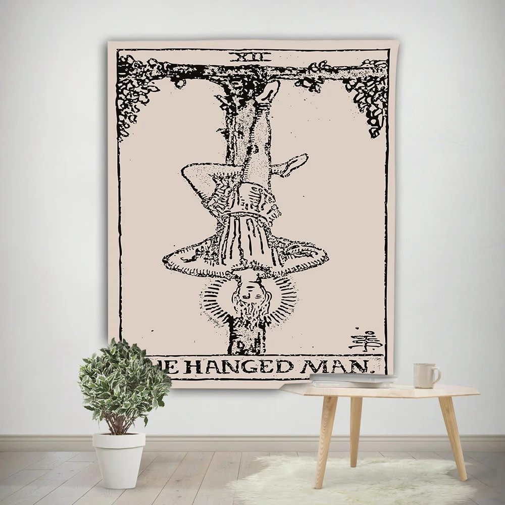 

Mandala Tapestry White Black Sun And Moon Tapestry Wall Hanging Gossip Tapestries Hippie Wall Rugs Dorm Decor Blanket 150x130cm