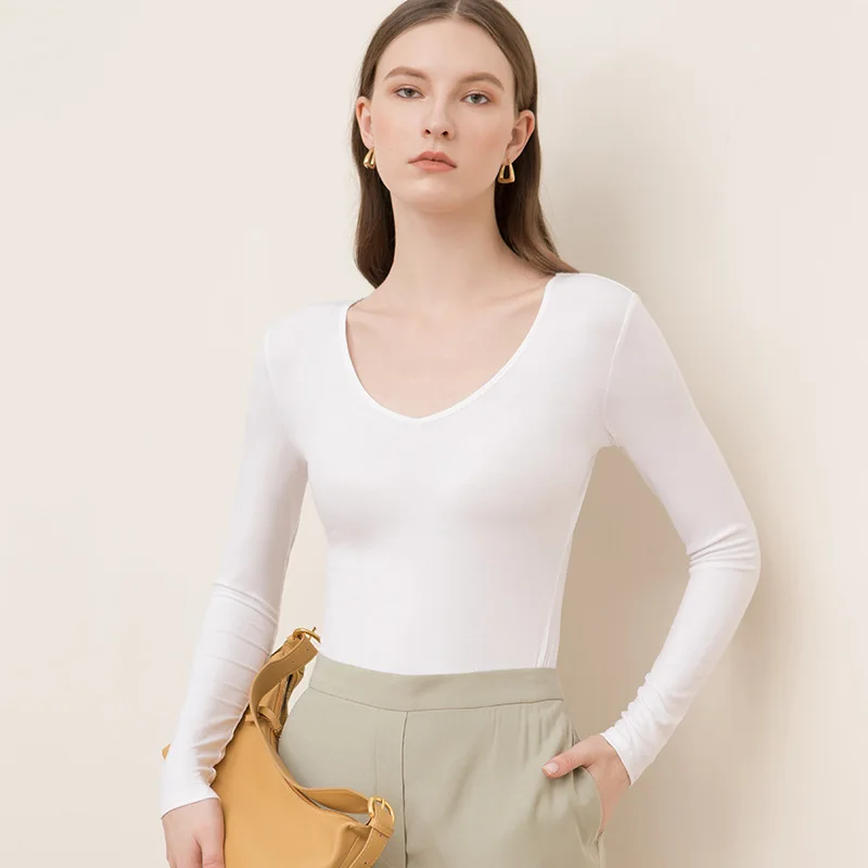 

2021 Knitted Women V Neck Sweater Pullovers spring Autumn Winter Basic Women high neck Sweaters Pullover Slim female cheap top