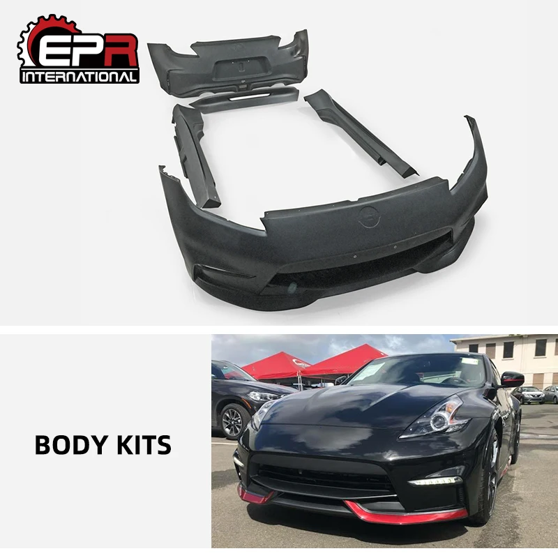 Аксессуары для Nissan 370Z FRP комплект кузовов тенниса (4 шт.) FB/RB/SS/RS бампер из