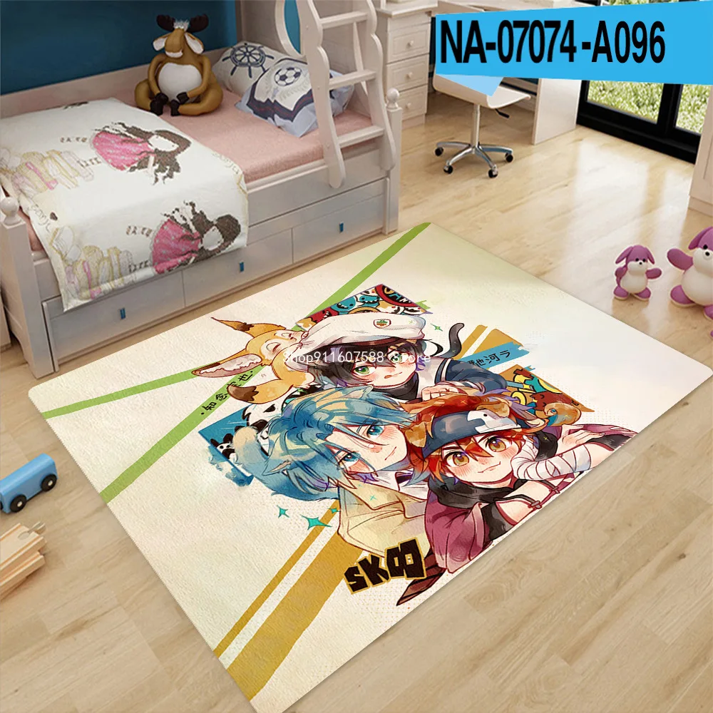 

Новый коврик для скейтборда серия анимаций с принтом ковер для гостиной кофейной спальни прикроватный мягкий и удобный ковер коврик