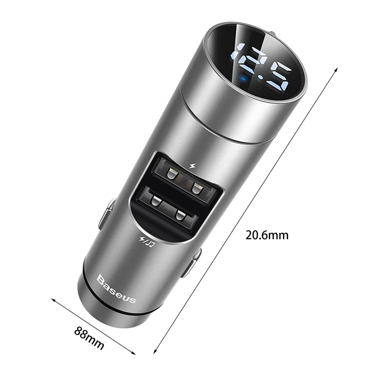 Автомобильное зарядное устройство MP3 Bluetooth-совместимый плеер FM-модулятор